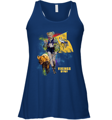 Harley Quinn Minnesota Vikings Of Prey Racerback Tank - kambletee