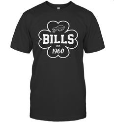 Patrick's Day Shamrock For Buffalo Bills Fans Men's T-Shirt - kambletee