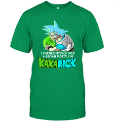 Kakarick I turned myself into a saiyan Rick And Morty T-Shirt - kambletee