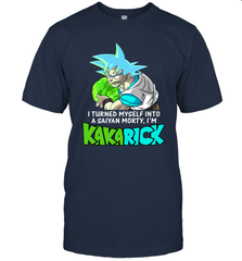 Kakarick I turned myself into a saiyan Rick And Morty T-Shirt - kambletee