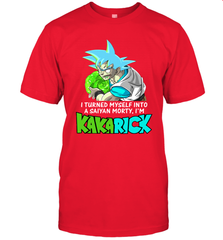 Kakarick I turned myself into a saiyan Rick And Morty T-Shirt - kambletee