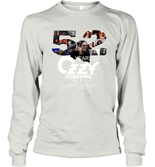 52 Years of Ozzy Osbourne signatures Long Sleeve T-Shirt - kambletee