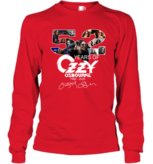 52 Years of Ozzy Osbourne signatures Long Sleeve T-Shirt - kambletee