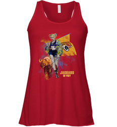 Harley Quinn Jacksonville Jaguars Of Prey Racerback Tank - kambletee