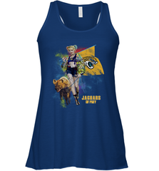 Harley Quinn Jacksonville Jaguars Of Prey Racerback Tank - kambletee