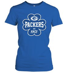 Patrick's Day Shamrock For Green Bay Packers Fans Women's T-Shirt - kambletee