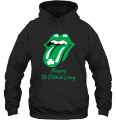 Happy St. Patrick's day Rolling Stones Hoodie - kambletee