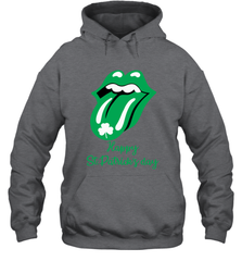 Happy St. Patrick's day Rolling Stones Hoodie - kambletee