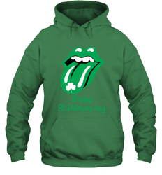 Happy St. Patrick's day Rolling Stones Hoodie - kambletee
