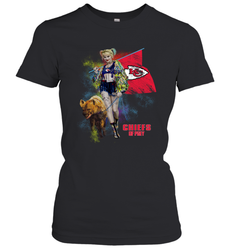 Harley Quinn Kansas City Chiefs Of Prey Women's T-Shirt - kambletee