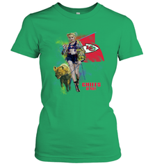 Harley Quinn Kansas City Chiefs Of Prey Women's T-Shirt - kambletee