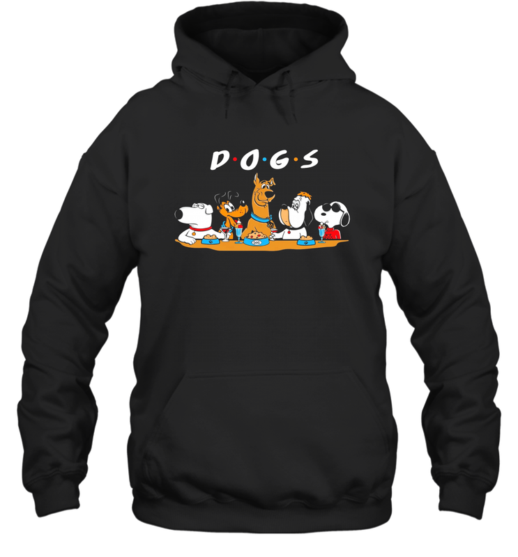 Snoopy and Dogs Friends TV show Hoodie - kambletee