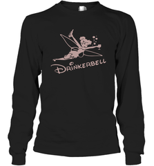 Disney Tinker Bell Drinkerbell Long Sleeve T-Shirt - kambletee