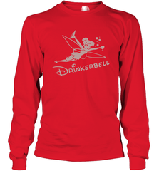 Disney Tinker Bell Drinkerbell Long Sleeve T-Shirt - kambletee
