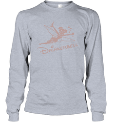 Disney Tinker Bell Drinkerbell Long Sleeve T-Shirt - kambletee