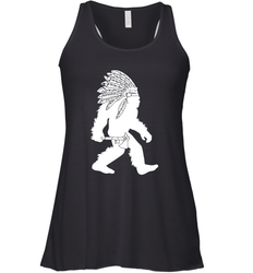 Native American Bigfot Racerback Tank - kambletee