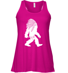 Native American Bigfot Racerback Tank - kambletee