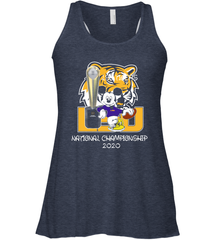 LSU Tigers Mickey Mouse National Championship 2020 Racerback Tank - kambletee