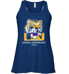 LSU Tigers Mickey Mouse National Championship 2020 Racerback Tank - kambletee