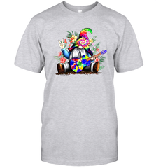 Gnome playing guitar St Patrick's Day Men's T-Shirt - kambletee