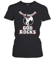 David Koresh God Rocks Women's T-Shirt - kambletee