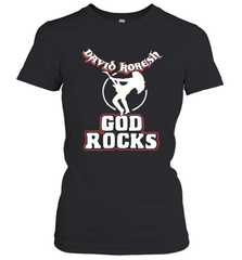 David Koresh God Rocks Women's T-Shirt - kambletee