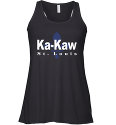 BattleHawks Football St Louis XFL Ka Kaw Racerback Tank - kambletee