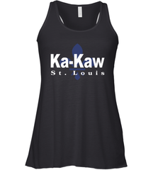 BattleHawks Football St Louis XFL Ka Kaw Racerback Tank - kambletee