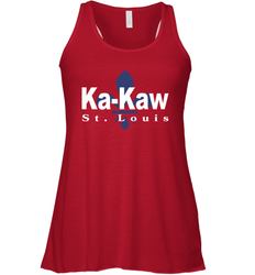BattleHawks Football St Louis XFL Ka Kaw Racerback Tank - kambletee