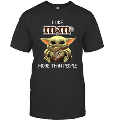 Baby Yoda I like m Men's T-Shirt - kambletee