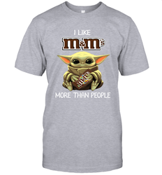 Baby Yoda I like m Men's T-Shirt - kambletee