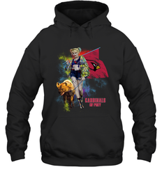 Harley Quinn Arizona Cardinals Of Prey Hoodie - kambletee