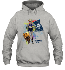 Harley Quinn Los Angeles Rams Of Prey Hoodie - kambletee