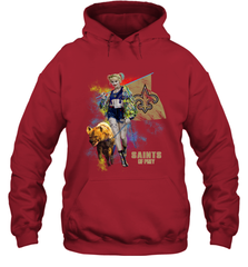 Harley Quinn New Orleans Saints Of Prey Hoodie - kambletee