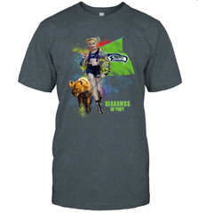 Harley Quinn Seattle Seahawks Of Prey Men's T-Shirt - kambletee
