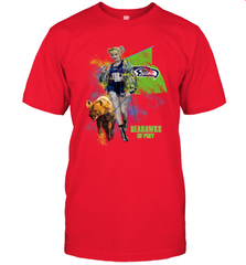 Harley Quinn Seattle Seahawks Of Prey Men's T-Shirt - kambletee