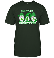 Gnomes let's get shamrocked St. Patrick's day Men's T-Shirt - kambletee