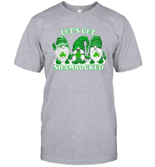 Gnomes let's get shamrocked St. Patrick's day Men's T-Shirt - kambletee