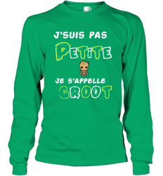 Jsuis pas petite je sappelle Groot St Patricks Day Long Sleeve T-Shirt - kambletee