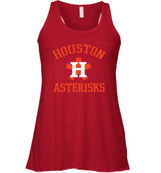 Houston Asterisks Cheaters Cheated Houston Trashtros Racerback Tank - kambletee