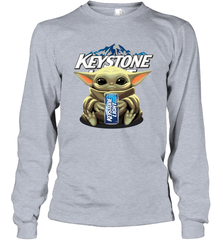 Yoda hug Keystone Light Long Sleeve T-Shirt - kambletee