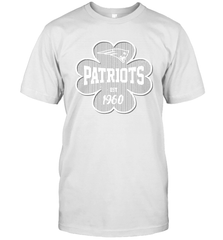 Patrick's Day Shamrock For New England Patriots Fans Men's T-Shirt - kambletee