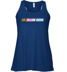 ZILLION BEERS X NASCAR LOGO Racerback Tank - kambletee