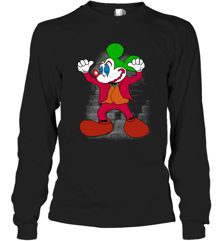 Mickey Mouse style Joker dance Long Sleeve T-Shirt - kambletee