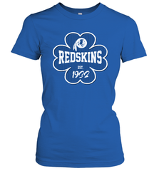 Patrick's Day Shamrock For Washington Redskins Fans Women's T-Shirt - kambletee