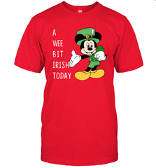 Mickey's Mouse A Wee Bit Irish Today Men's T-Shirt - kambletee