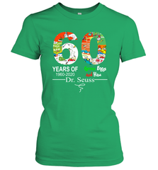 60 years of 1960 2020 Green Eggs and Ham Dr. Seuss Women's T-Shirt - kambletee
