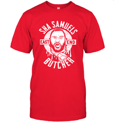Sha Samuels East End Butcher 2020 Men's T-Shirt - kambletee