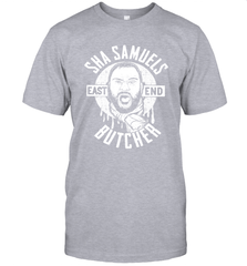Sha Samuels East End Butcher 2020 Men's T-Shirt - kambletee