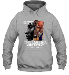 The Mamba The Myth The Legend Kobe Bryant 1987 2020 Hoodie - kambletee